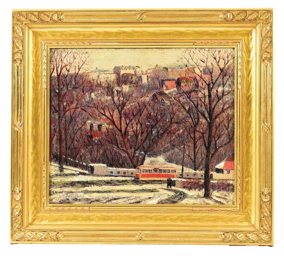 Winter by Joseph Anthony Buzzelli, 20th century