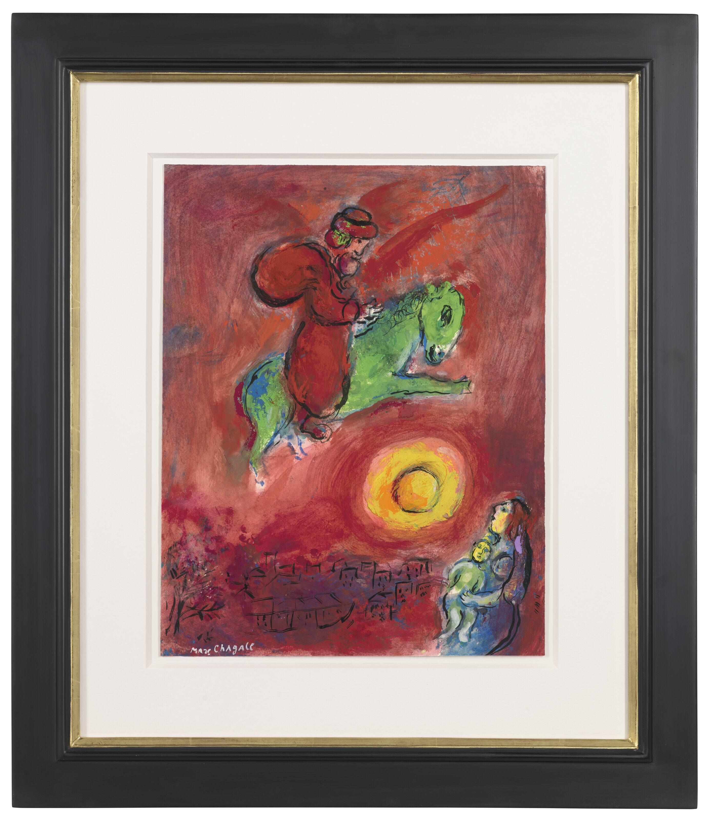 Marc Chagall | La père Noël (1956) | MutualArt