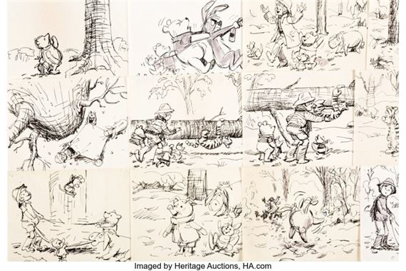 Ted Berman | Winnie the Pooh and Tigger Too | MutualArt