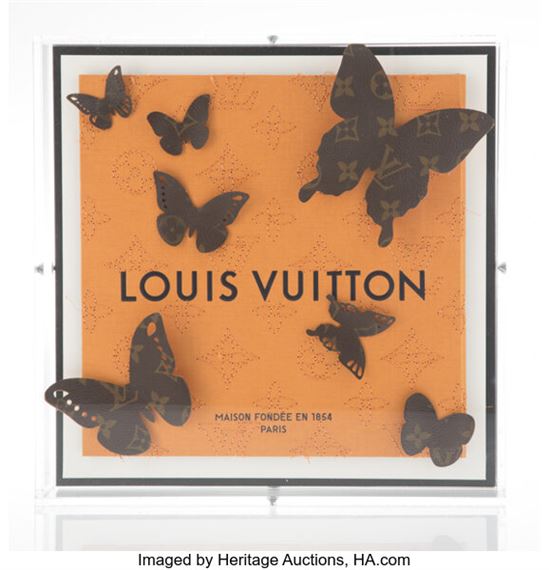 Louis Vuitton Framed Artwork Stephen Wilson Original – Hindy House