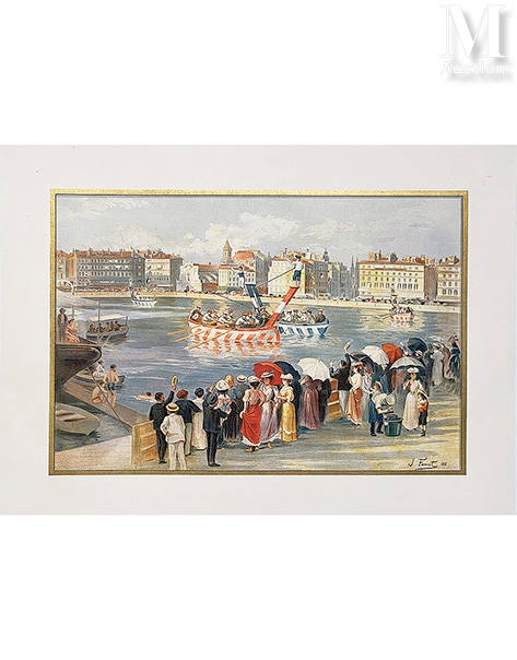 J. Faust | Les Joutes à Sète (1905) | MutualArt