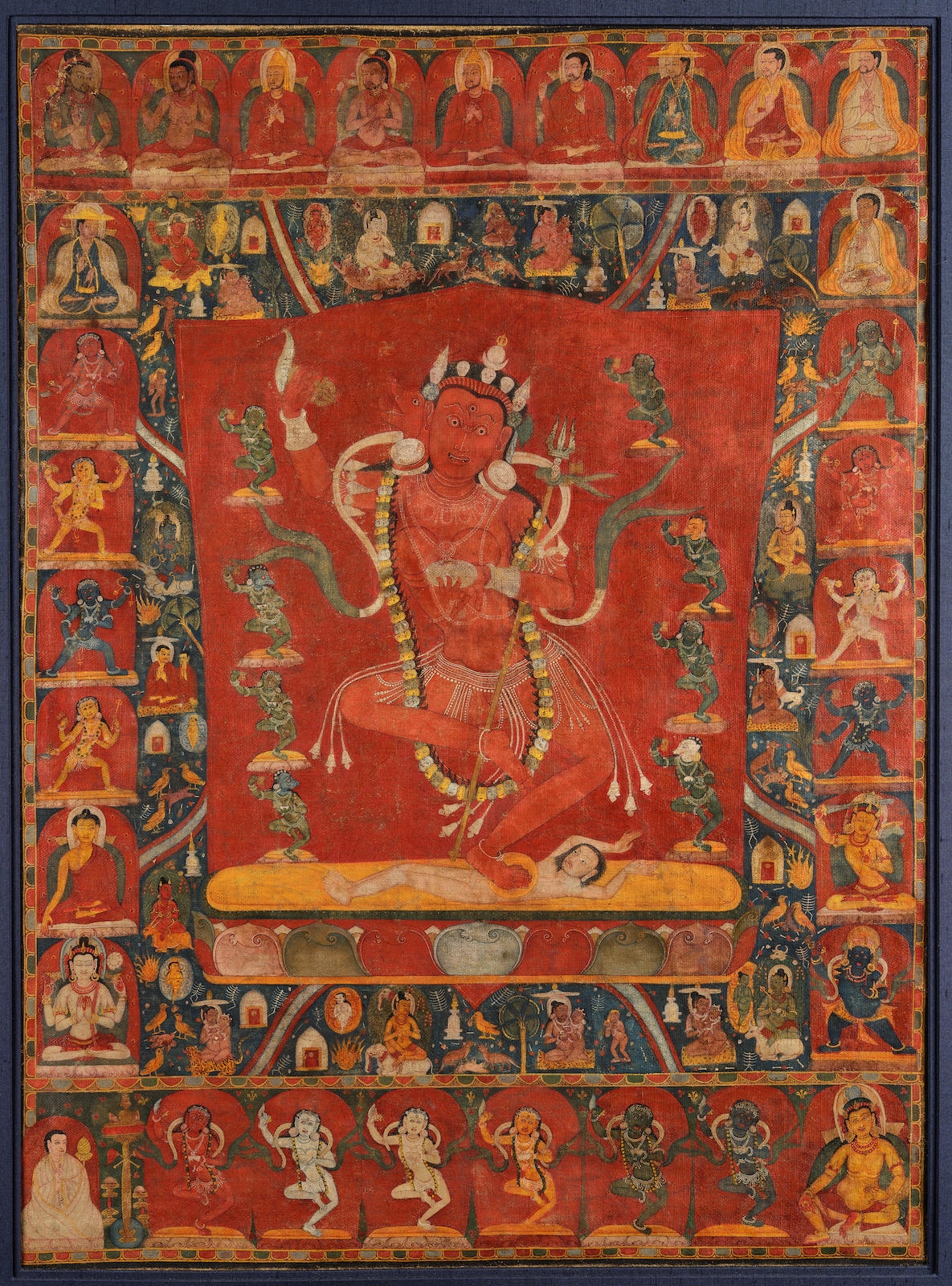 Tibetan School, 12th Century A THANGKA OF VAJRAVARAHI MutualArt