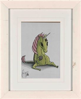 Zombie Unicorn - Hot Cross Bun