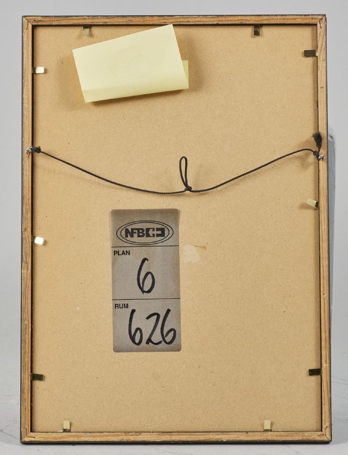 Artwork by Leonora W. L. McDavid, daterad 18. 8. 91. Bildmått: 29x20 cm, Made of COLLAGE