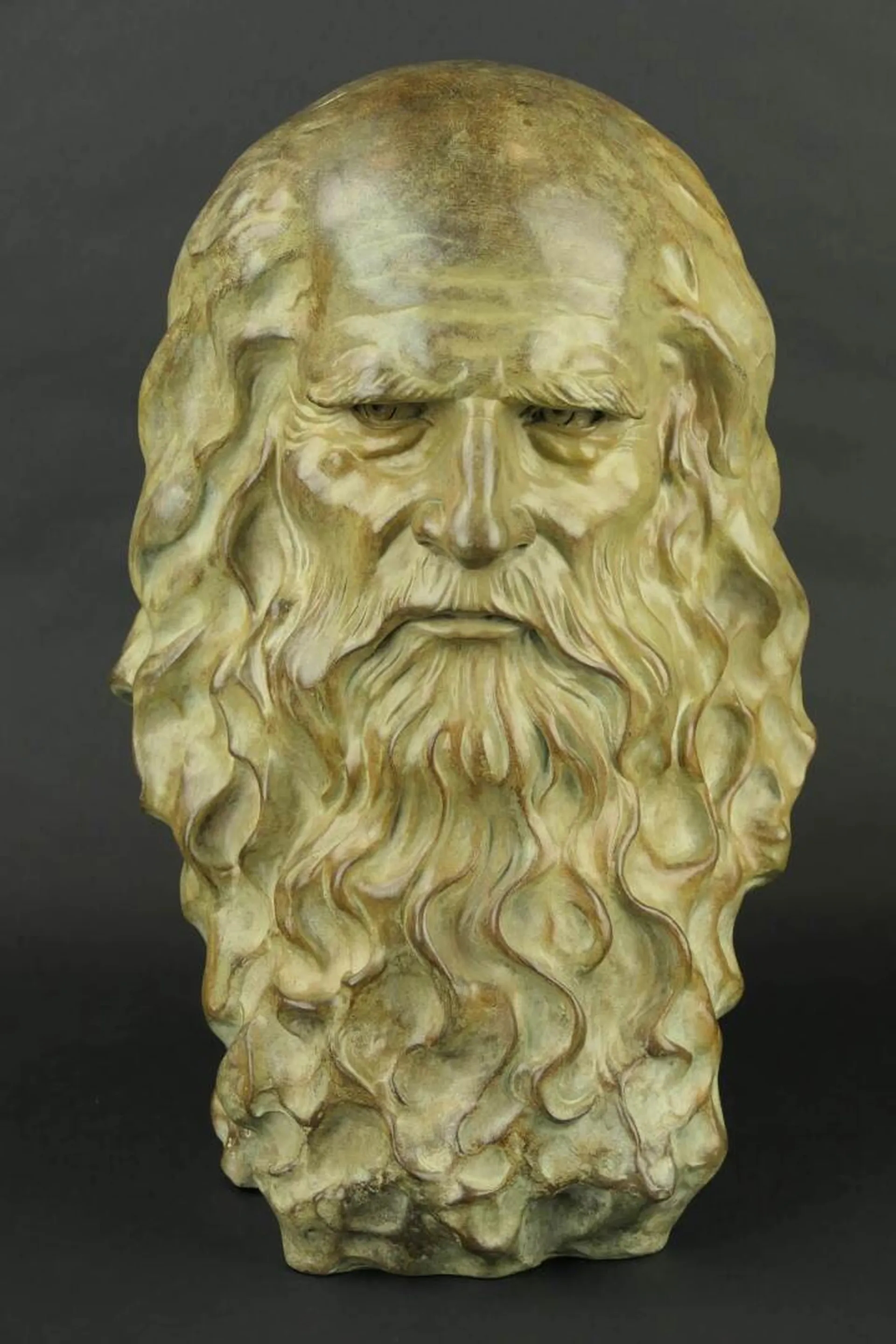 Artwork by Jean-baptiste Seckler, Portrait de Léonard de Vinci