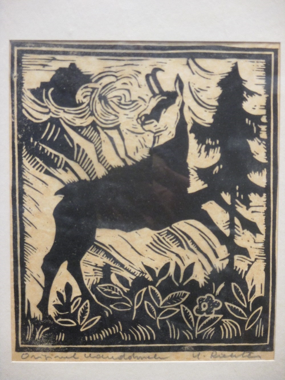 H. Richter | Two wood block | MutualArt