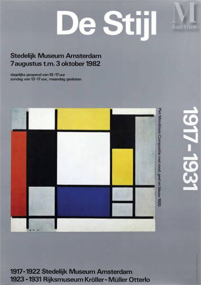 Wim Crouwel | De Stijl 1917 - 1931 Stedelijk Museum Amsterdam