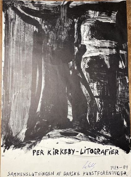 Per Kirkeby - Untitled 2004 Poster Per Kirkeby | Exhibition