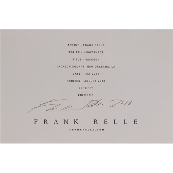 Frank Relle | Photographs Assortment | MutualArt