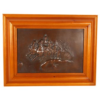 hussars pulling a gun carriage - Carolyn Halliday