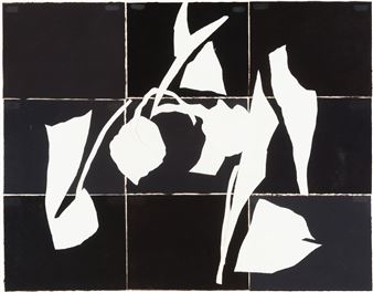 Abstract in Black & White - Marylin Quint Rose