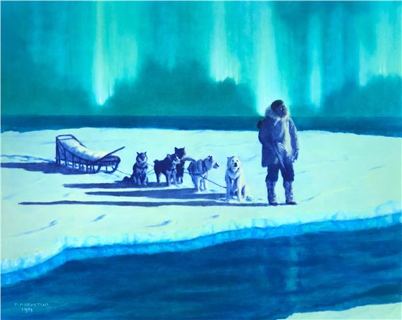 Fred Machetanz | What Every Hunter Fears | MutualArt