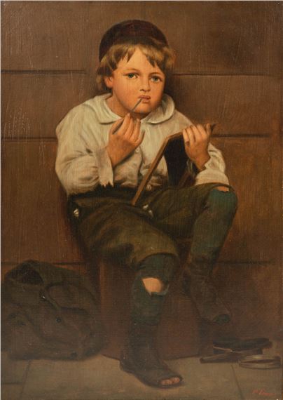 Portrait of a Young Boy by Charles Armor
