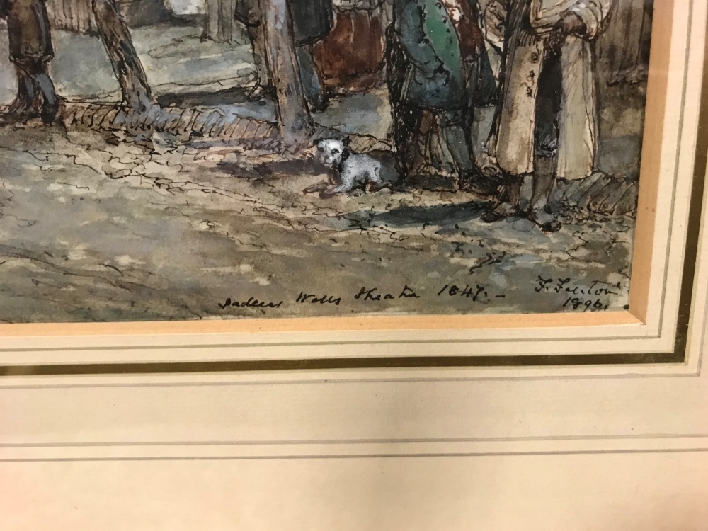 Artwork by F. Fenton, F. Fenton, Made of watercolour