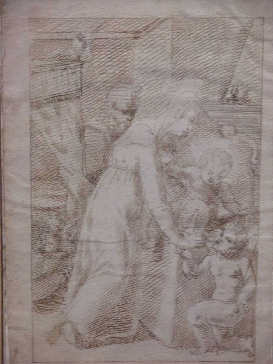 Italian School, 18th Century | The Holy family with St John the baptist ...