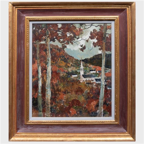 Church Steeple by Eric Sloane