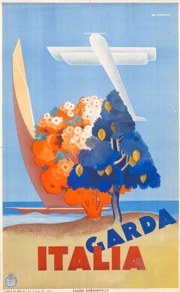Garda Italia - ENIT by Giuseppe Riccobaldi, 1935