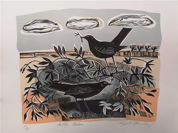 Early Nesters by Angela Harding