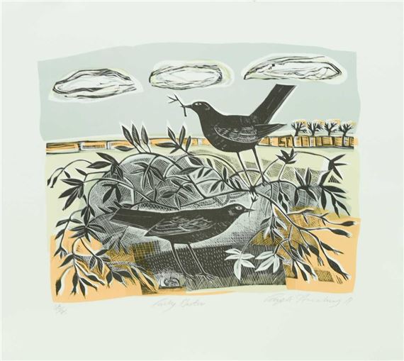 Early Nesters by Angela Harding