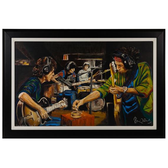 Ronnie Wood | Conversation Piece II Screenprint on Canvas (2005