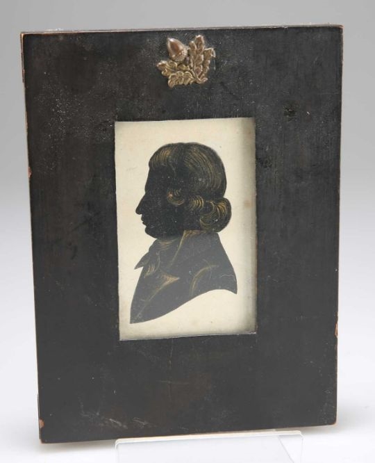 English School, 19th Century | PORTRAIT SILHOUETTE OF JACOB THOMPSON ...