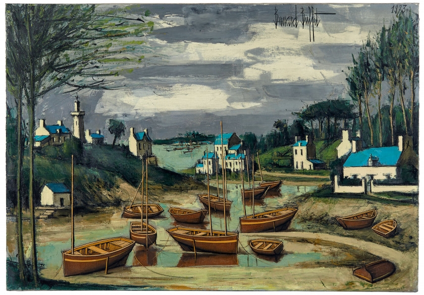 ベルナール・ビュッフェ,Eglise Notre-Dame a Lamballe