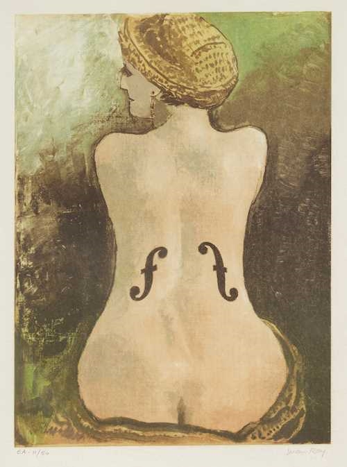 Man Ray Le Violin d'Ingres (1969) MutualArt