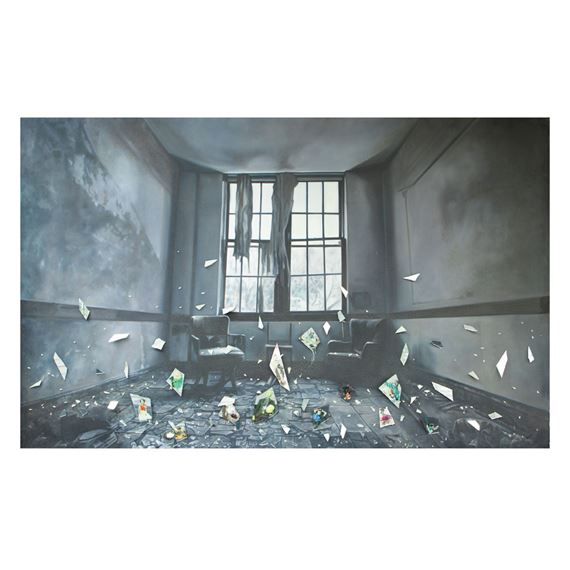 Silence Falls by Arturo Sanchez, dated 2013