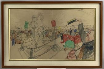 Fête à Berck - Henri Guilac