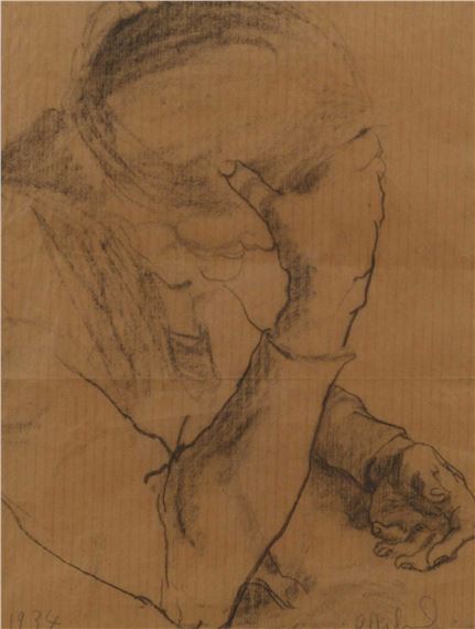 René Richard | La grand-mère (1934) | MutualArt