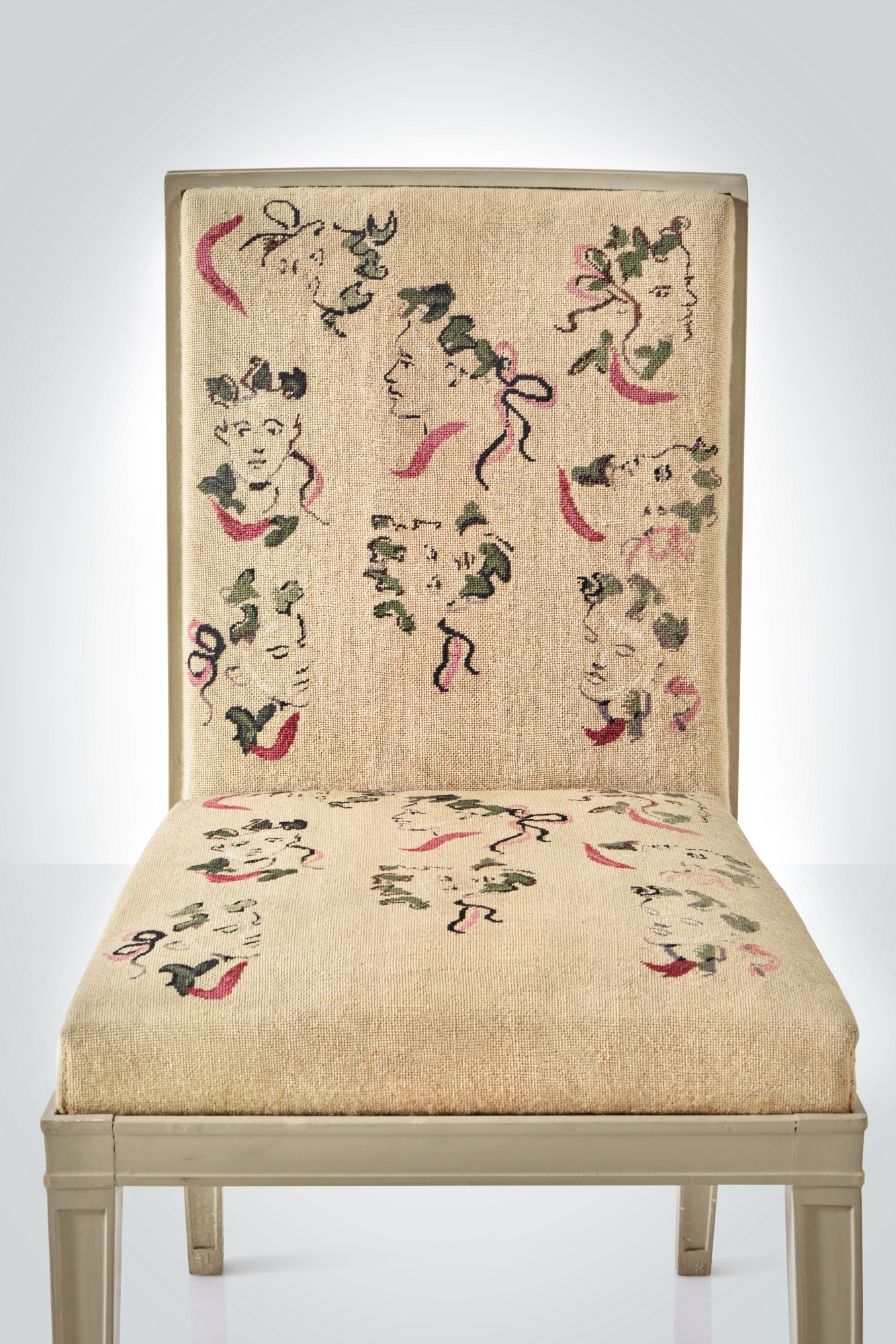 Christian Bérard | Set of Twelve Dining Chairs for Nelson Rockefeller ...