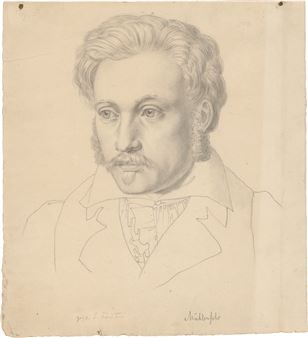 Bildnis des Juristen Ludwig von Mühlenfels; Bildnis Luden - Ernst Förster