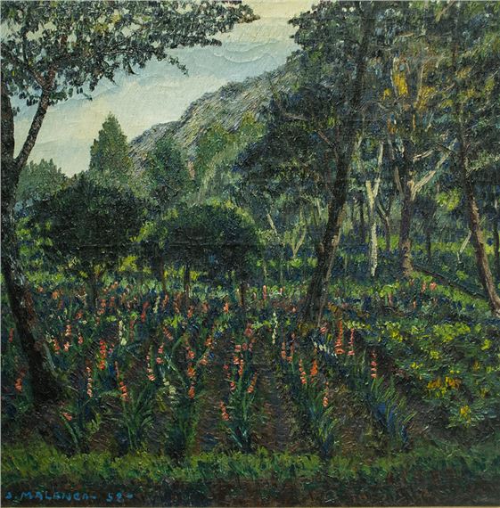 Paisaje serrano by José Malanca, 1952