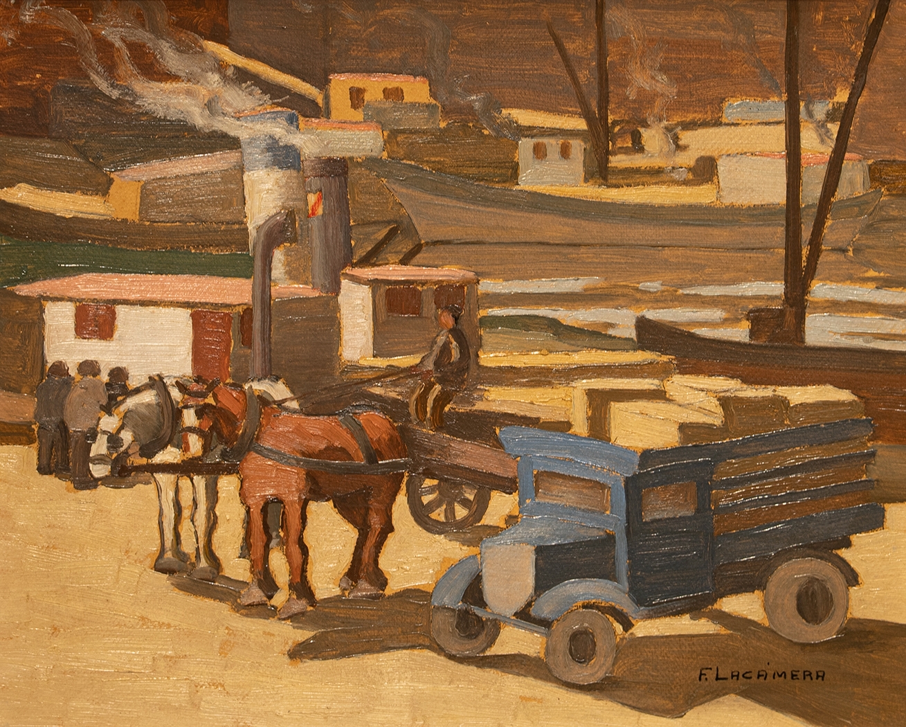 Fortunato Lacámera | El Riachuelo | MutualArt