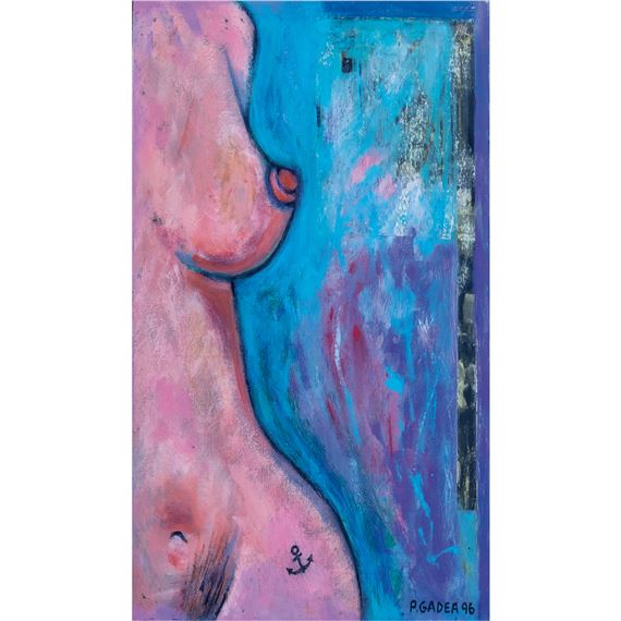 Desnudo en la laguna by Patricia Gadea, 1996