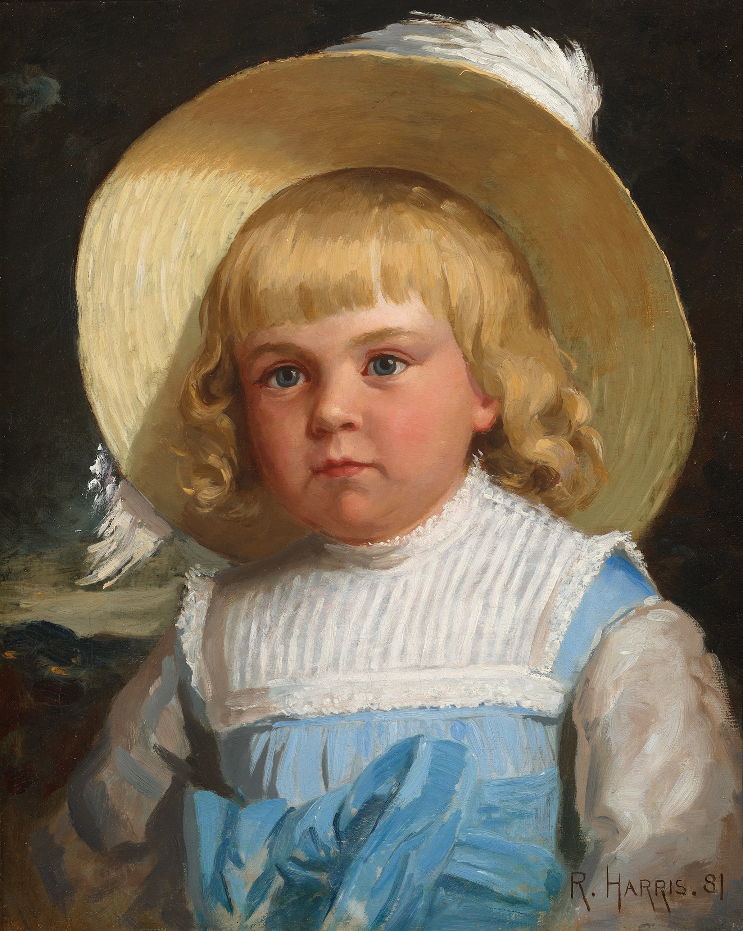 Robert Harris | Young Miss Fowler (1881) | MutualArt