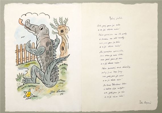 Lada Josef | Proud Lizard (1953) | Compare similar artworks | MutualArt