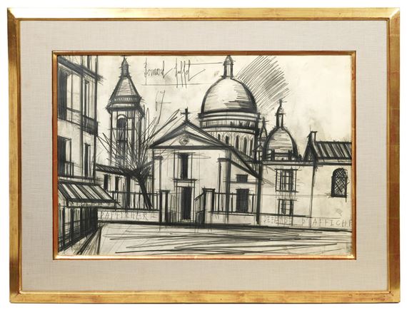 Bernard Buffet | Bernard Buffet Original Graphite Drawing - Wally ...