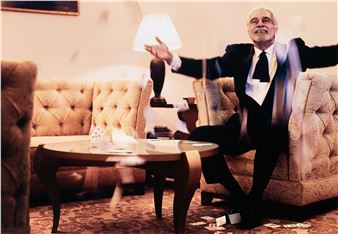 Omar Sharif, Throwing Cards, Paris. - Bryan Adams