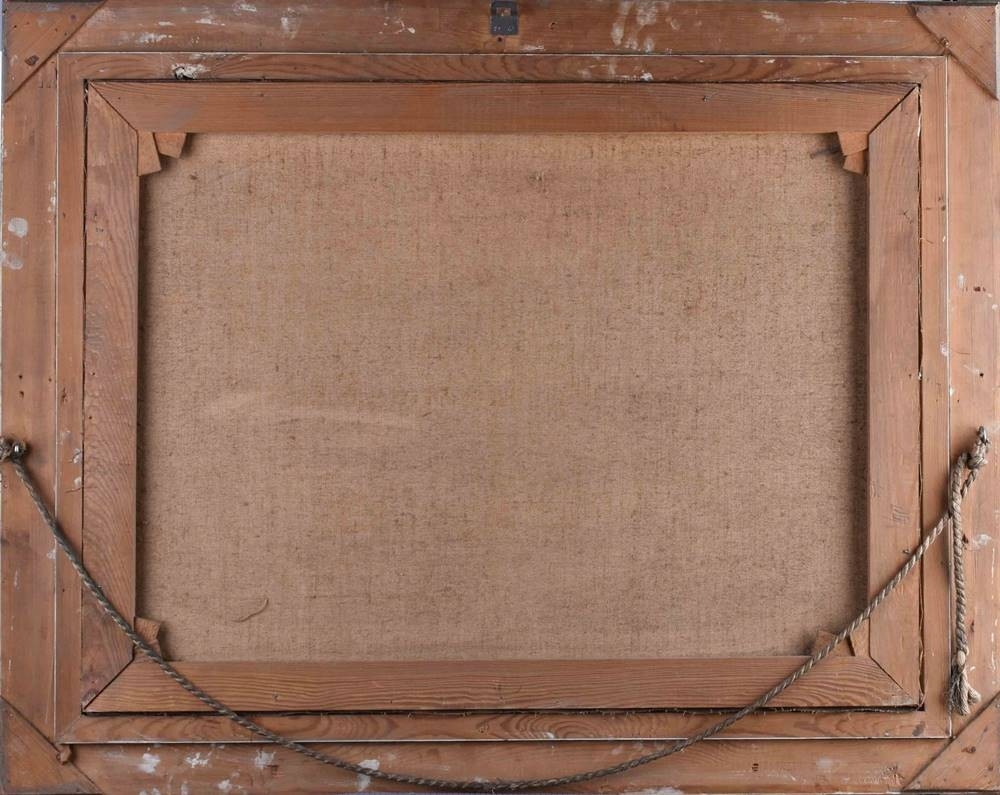 Artwork by Hugo Eichler, Auf der Insel Vilm, Made of Gemälde - Öl auf Leinwand