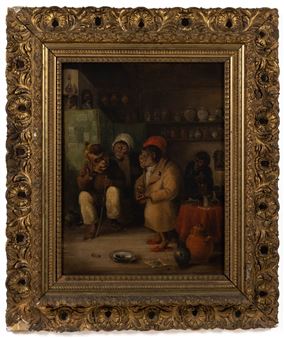 SATIRICAL GENRE SCENE - Robert Sully