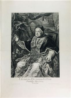 PIRANESI - CUNEGO. Clemens Decimus Tertius Pontifex Maximus Tertius. Picture