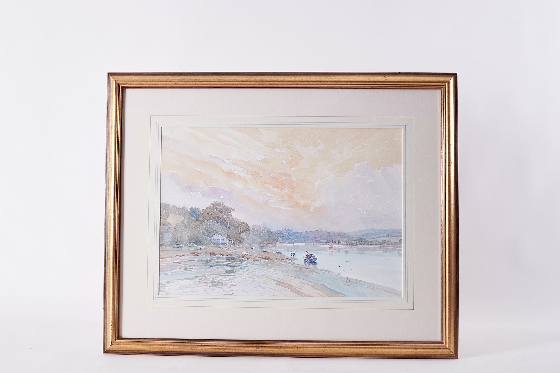 Mark Gibbons Mark Gibbons (b 1949) watercolour 'The Teign MutualArt