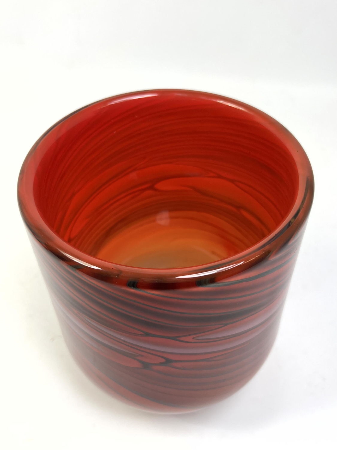 Steven Main | Studio Art Glass Vase (1991) | MutualArt