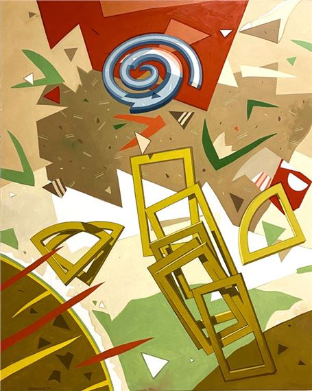 Blue spirál - Márton Barabás