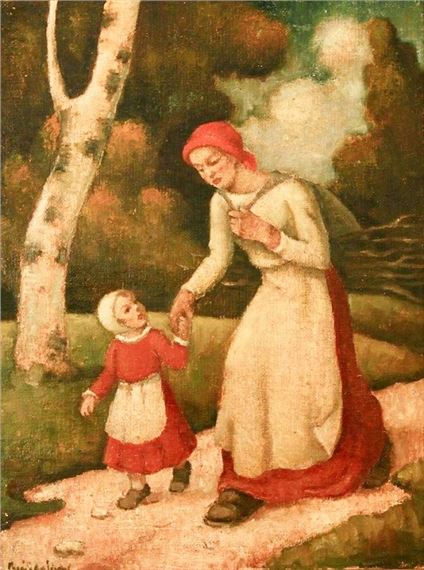 Homeward by Sándor Basilides