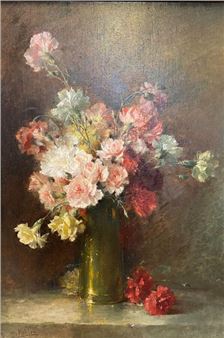 Bouquet of carnations - Mathieu Kohler