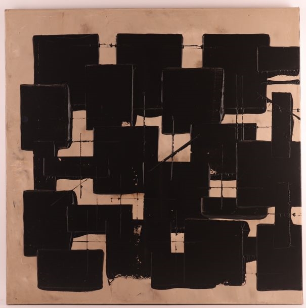 Artwork by Marc Loiseau, COMPOSITION IN DIPTYCH, Made of Acrylic