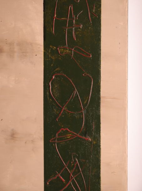 Artwork by Marc Loiseau, COMPOSITION IN DIPTYCH, Made of Acrylic