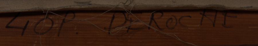 Artwork by Jean-Marie Deroche, Nu Huile sur toile monogrammée en bas à gauche